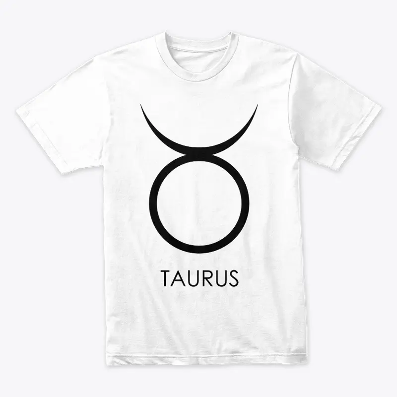 New Zodiac Merch - Taurus (Black logo)