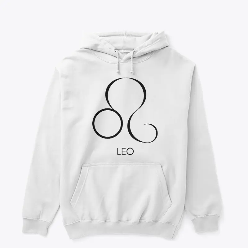 New Zodiac Merch - Leo (Black Logo)